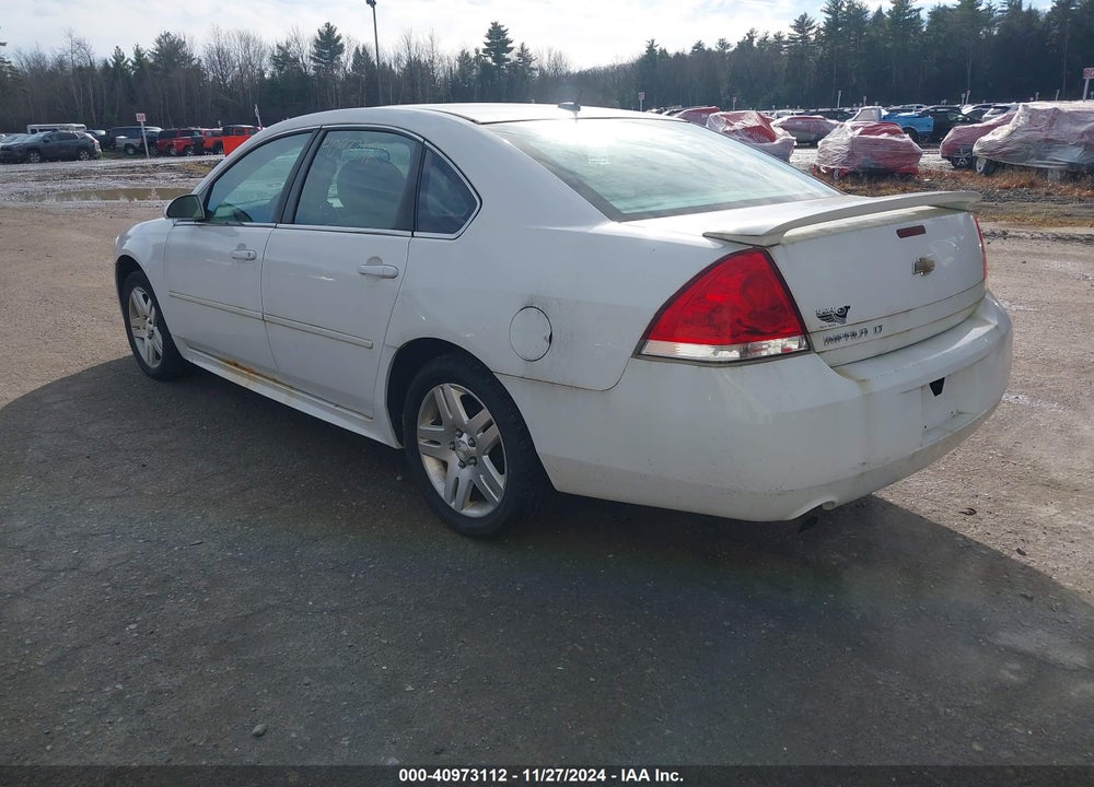 2012 CHEVROLET IMPALA LT VIN: 2G1WG5E37C1190516