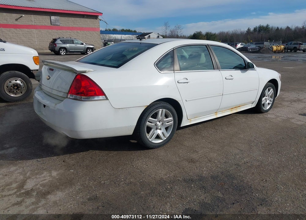 2012 CHEVROLET IMPALA LT VIN: 2G1WG5E37C1190516