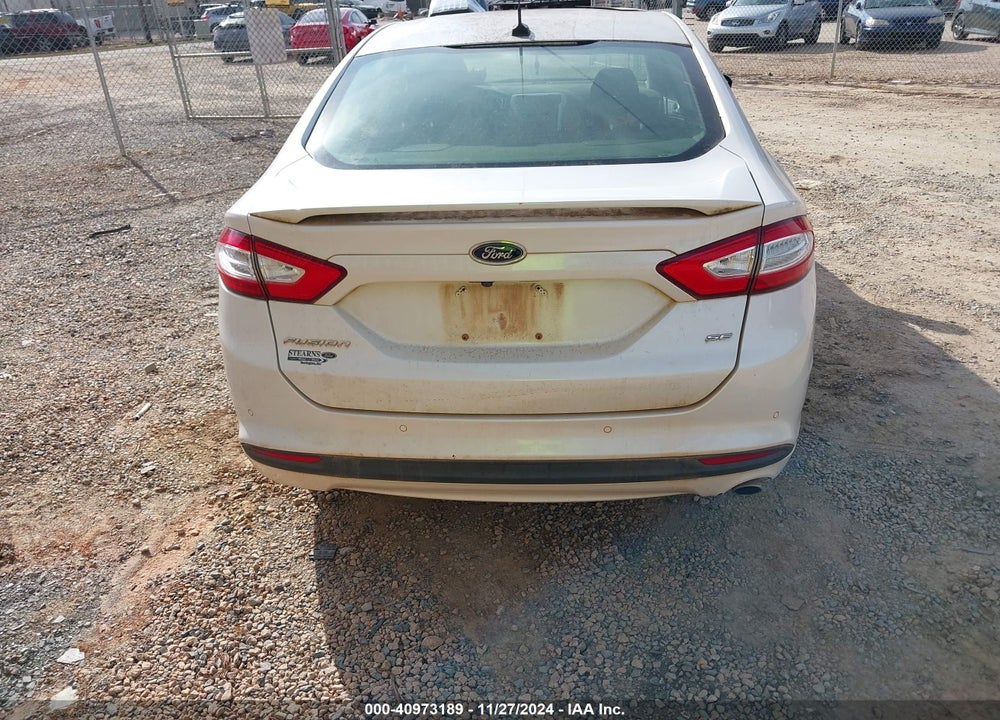 2016 FORD FUSION SE VIN: 3FA6P0H7XGR242608