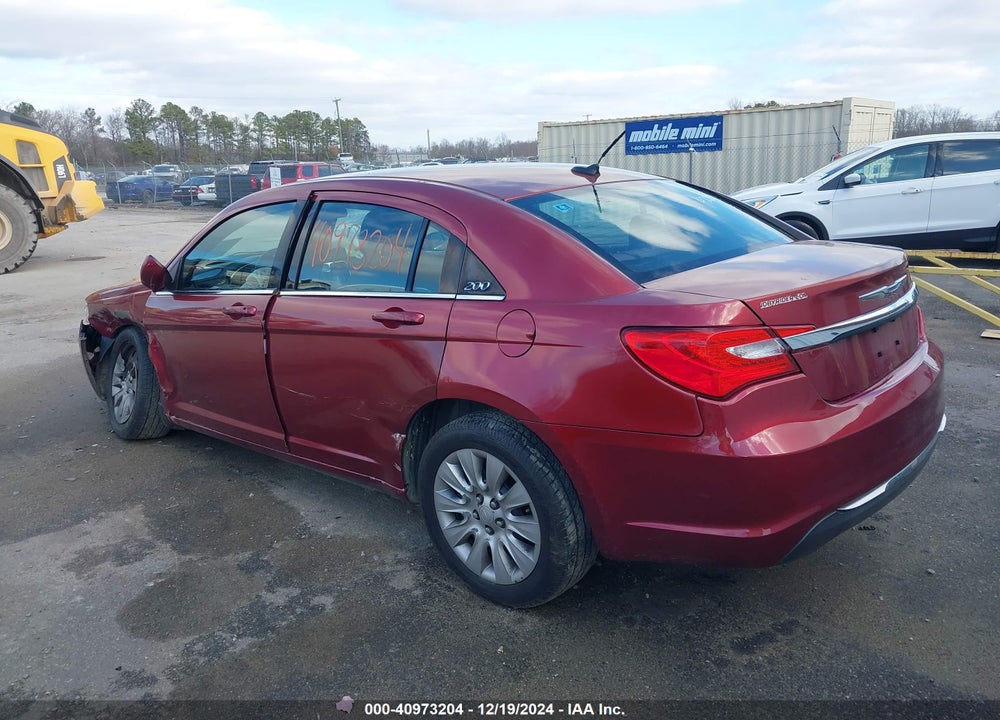 2014 CHRYSLER 200 LX VIN: 1C3CCBAB8EN121857