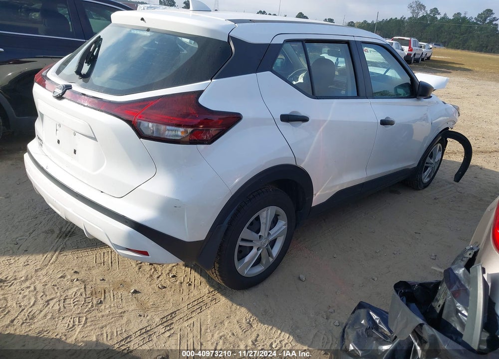 2022 NISSAN KICKS S XTRONIC CVT VIN: 3N1CP5BV8NL505196