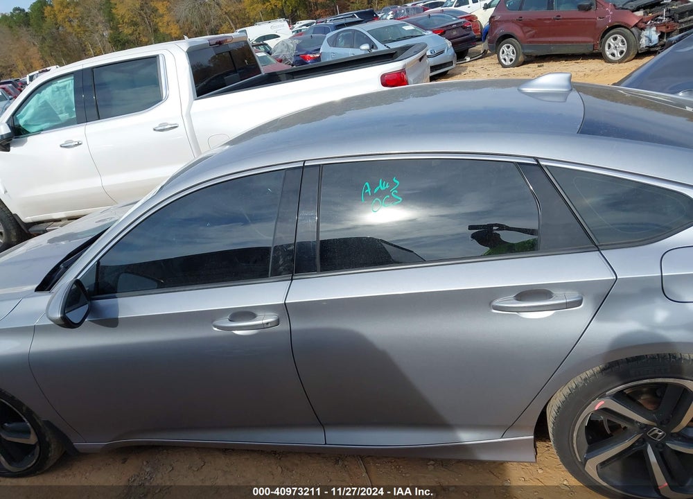 2019 HONDA ACCORD SPORT VIN: 1HGCV1F3XKA038906