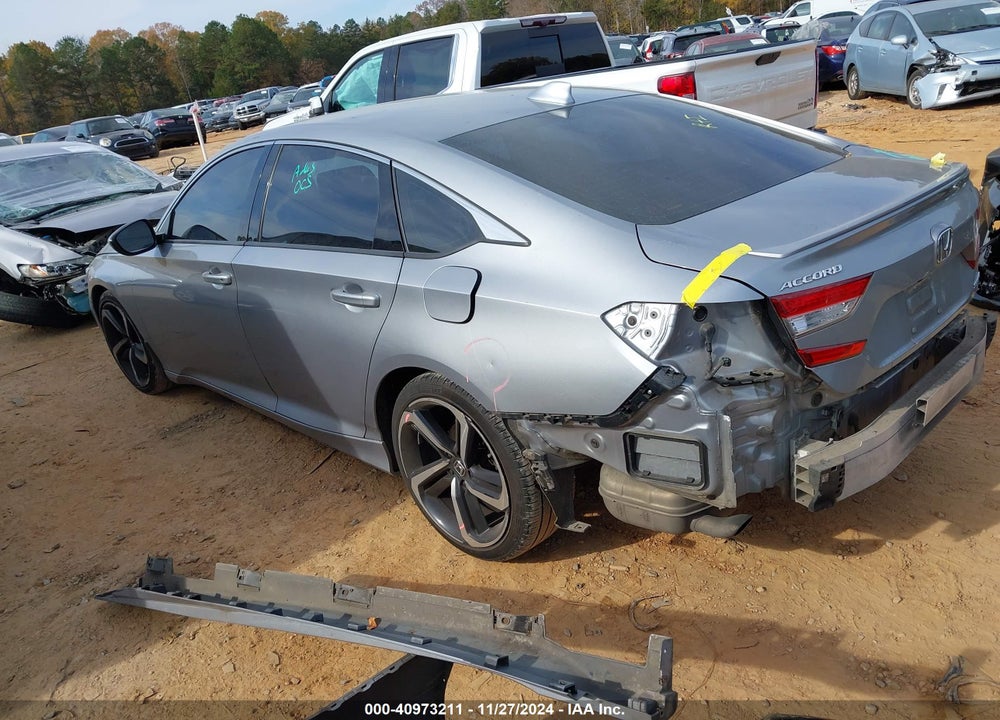 2019 HONDA ACCORD SPORT VIN: 1HGCV1F3XKA038906