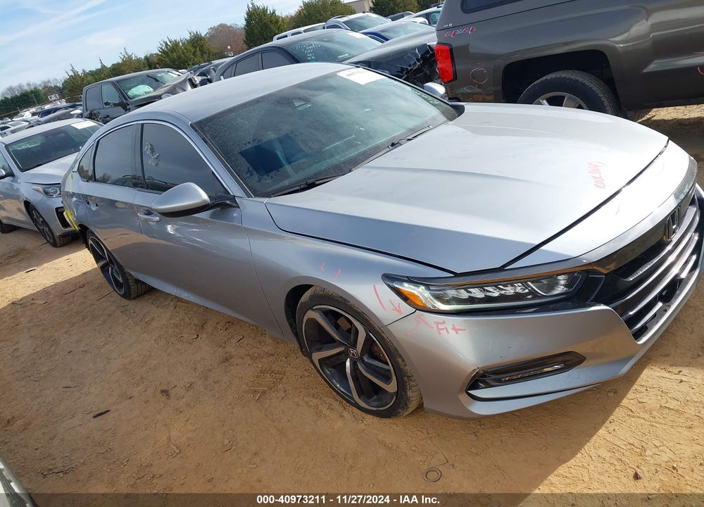 2019 HONDA ACCORD SPORT VIN: 1HGCV1F3XKA038906