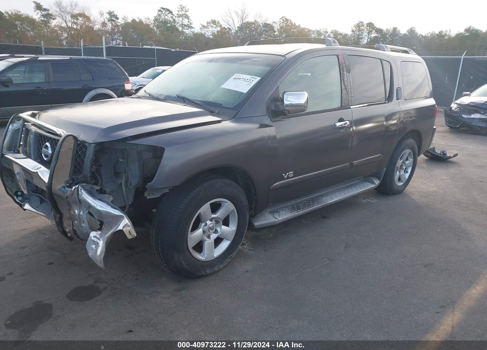 2005 NISSAN ARMADA SE VIN: 5N1AA08A05N732892