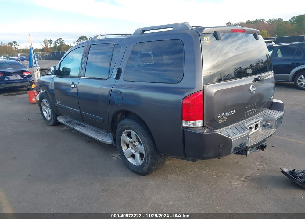 2005 NISSAN ARMADA SE VIN: 5N1AA08A05N732892