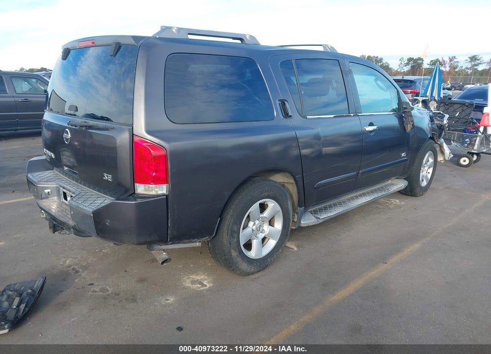 2005 NISSAN ARMADA SE VIN: 5N1AA08A05N732892