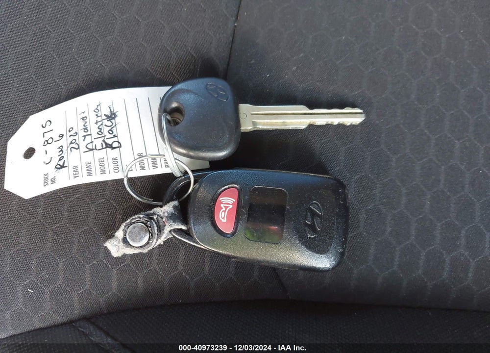 2020 HYUNDAI ELANTRA SEL VIN: KMHD84LF8LU072865