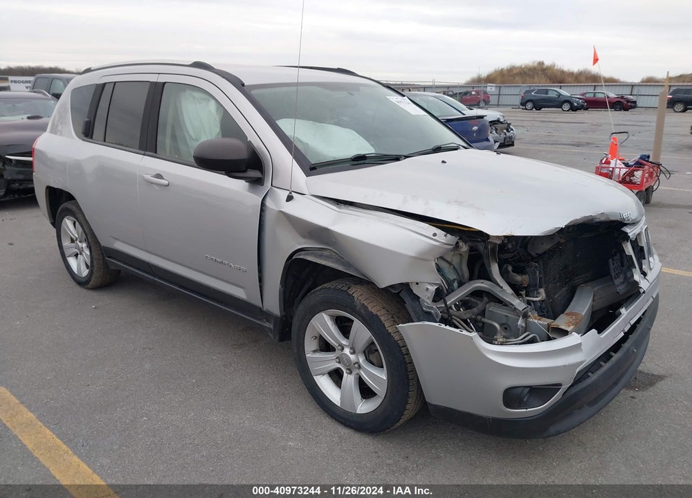 2012 JEEP COMPASS LATITUDE VIN: 1C4NJDEB8CD541797