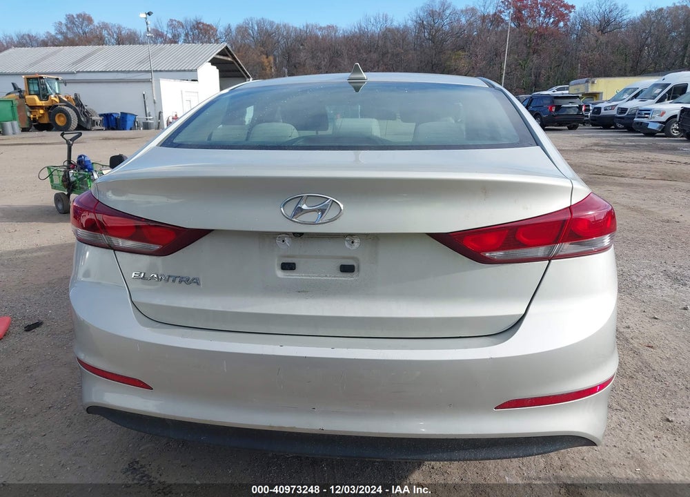 2017 HYUNDAI ELANTRA SE VIN: KMHD84LFXHU099640