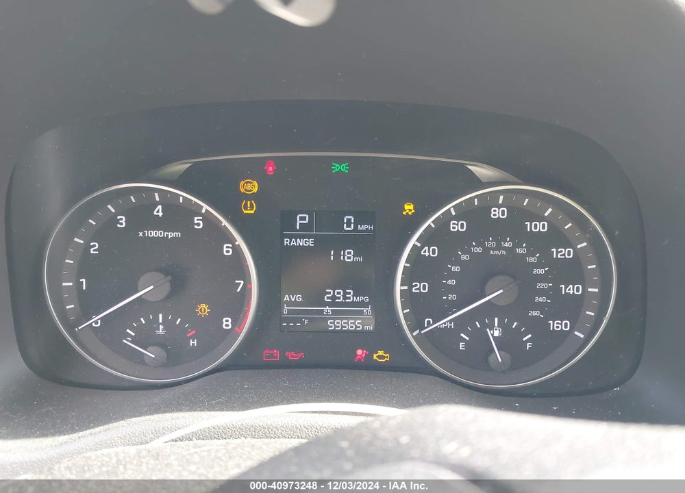 2017 HYUNDAI ELANTRA SE VIN: KMHD84LFXHU099640