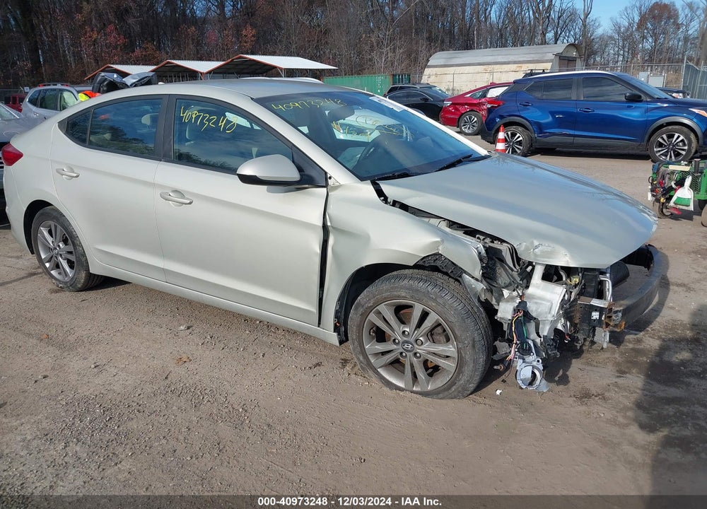 2017 HYUNDAI ELANTRA SE VIN: KMHD84LFXHU099640