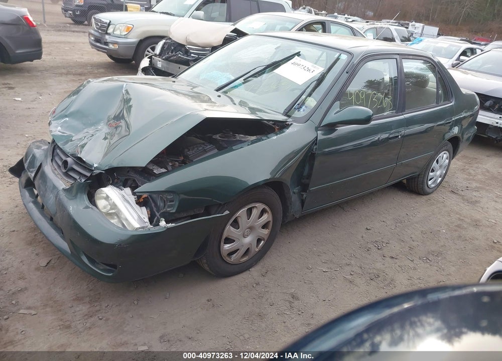 2002 TOYOTA COROLLA LE VIN: 2T1BR12E12C528832