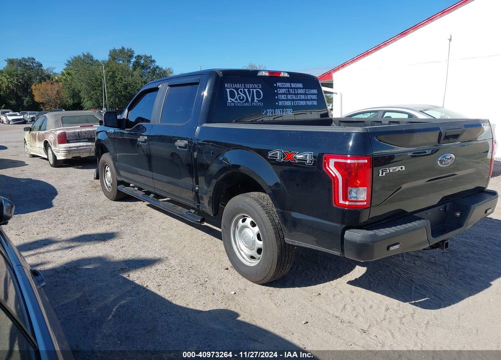 2017 FORD F-150 XL VIN: 1FTEW1E85HKE40319