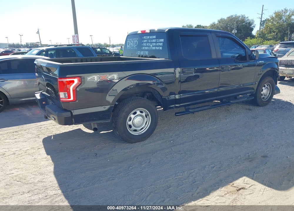 2017 FORD F-150 XL VIN: 1FTEW1E85HKE40319