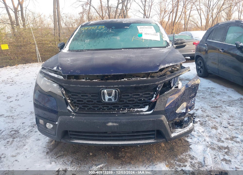 2021 HONDA PASSPORT AWD EX-L VIN: 5FNYF8H59MB027625