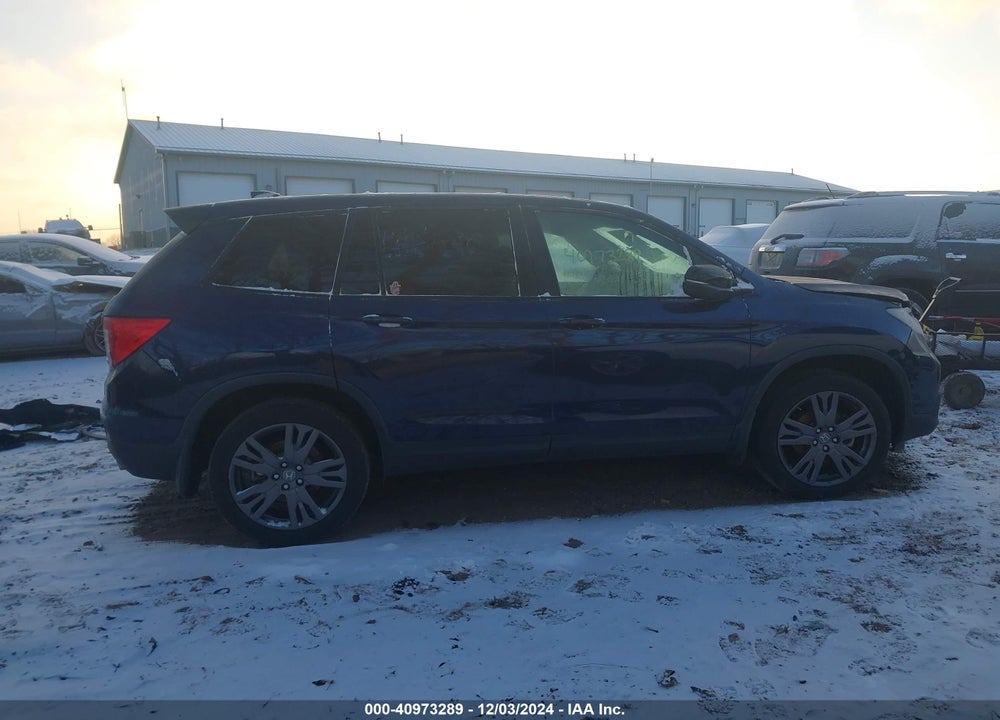 2021 HONDA PASSPORT AWD EX-L VIN: 5FNYF8H59MB027625