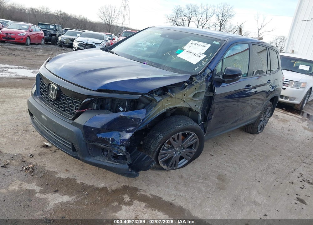 2021 HONDA PASSPORT AWD EX-L VIN: 5FNYF8H59MB027625