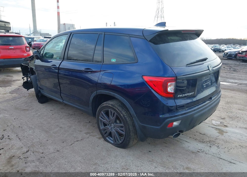 2021 HONDA PASSPORT AWD EX-L VIN: 5FNYF8H59MB027625