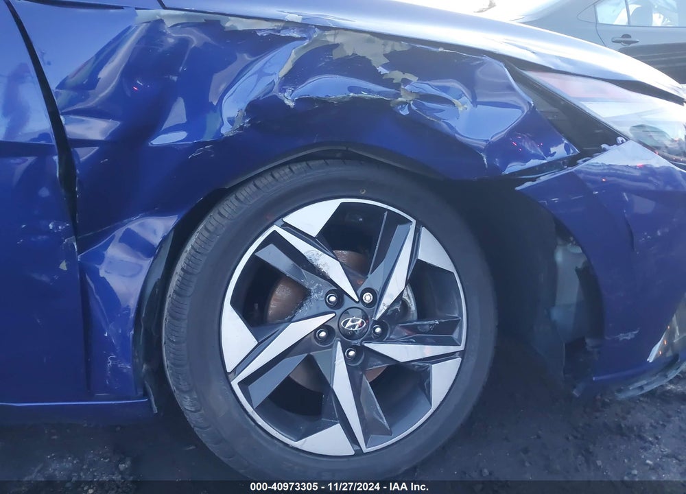 2021 HYUNDAI ELANTRA SEL VIN: 5NPLN4AG1MH024544
