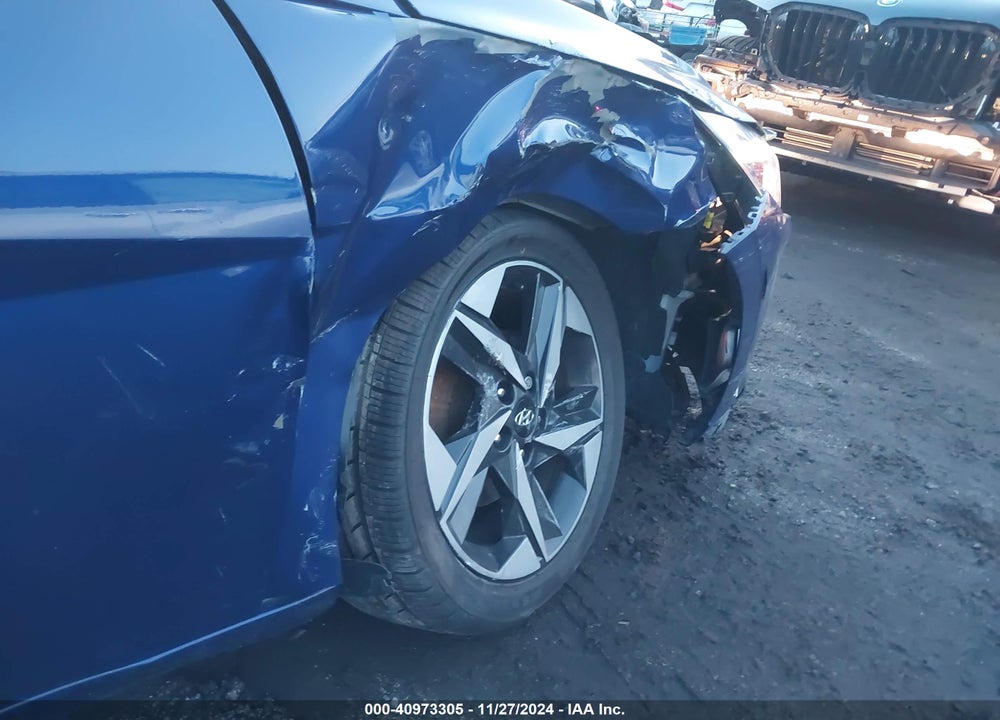 2021 HYUNDAI ELANTRA SEL VIN: 5NPLN4AG1MH024544
