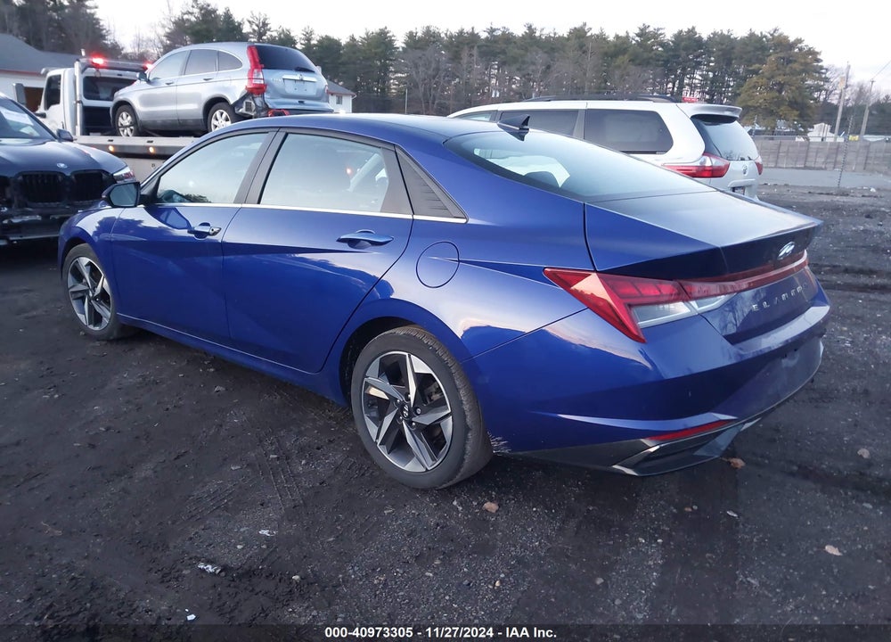 2021 HYUNDAI ELANTRA SEL VIN: 5NPLN4AG1MH024544