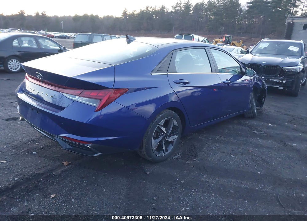 2021 HYUNDAI ELANTRA SEL VIN: 5NPLN4AG1MH024544
