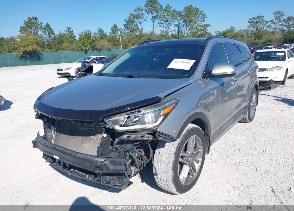 2017 HYUNDAI SANTA FE LIMITED ULTIMATE VIN: KM8SR4HF0HU216025