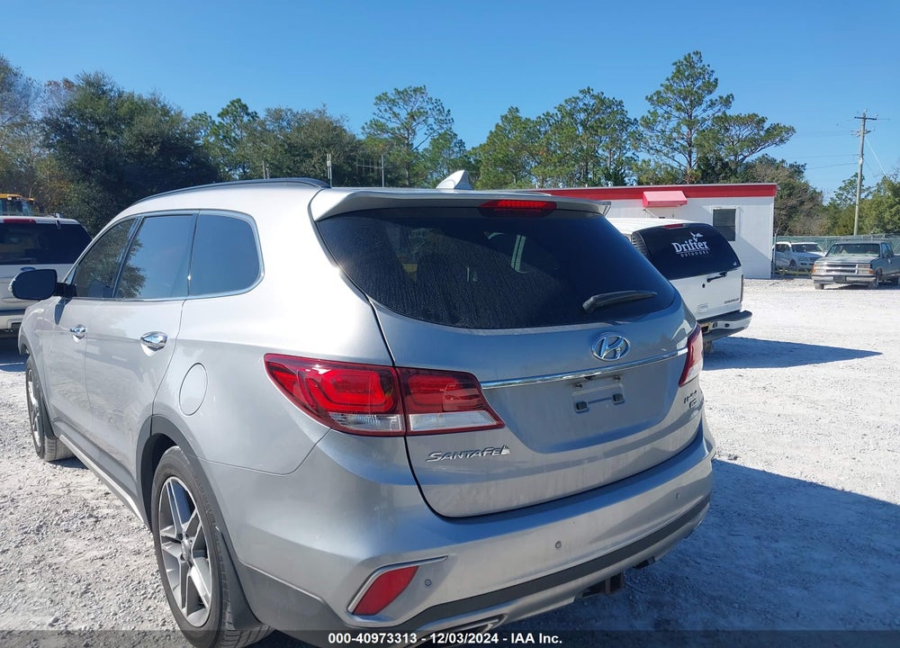 2017 HYUNDAI SANTA FE LIMITED ULTIMATE VIN: KM8SR4HF0HU216025