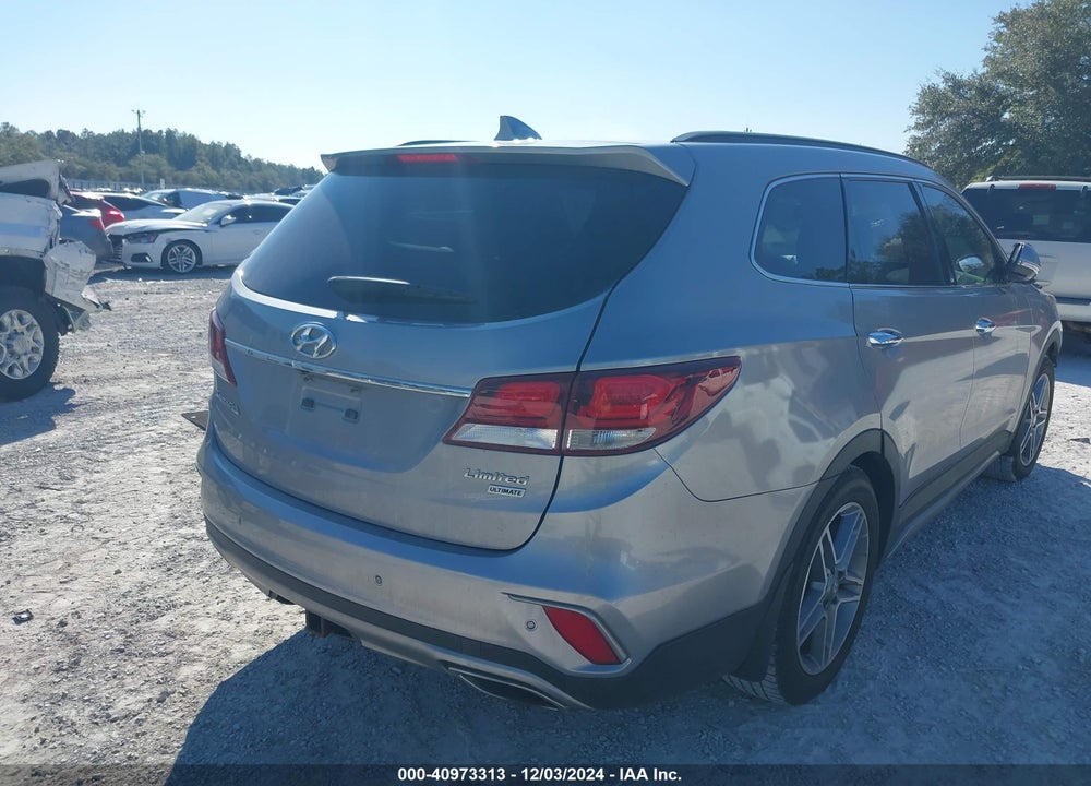 2017 HYUNDAI SANTA FE LIMITED ULTIMATE VIN: KM8SR4HF0HU216025