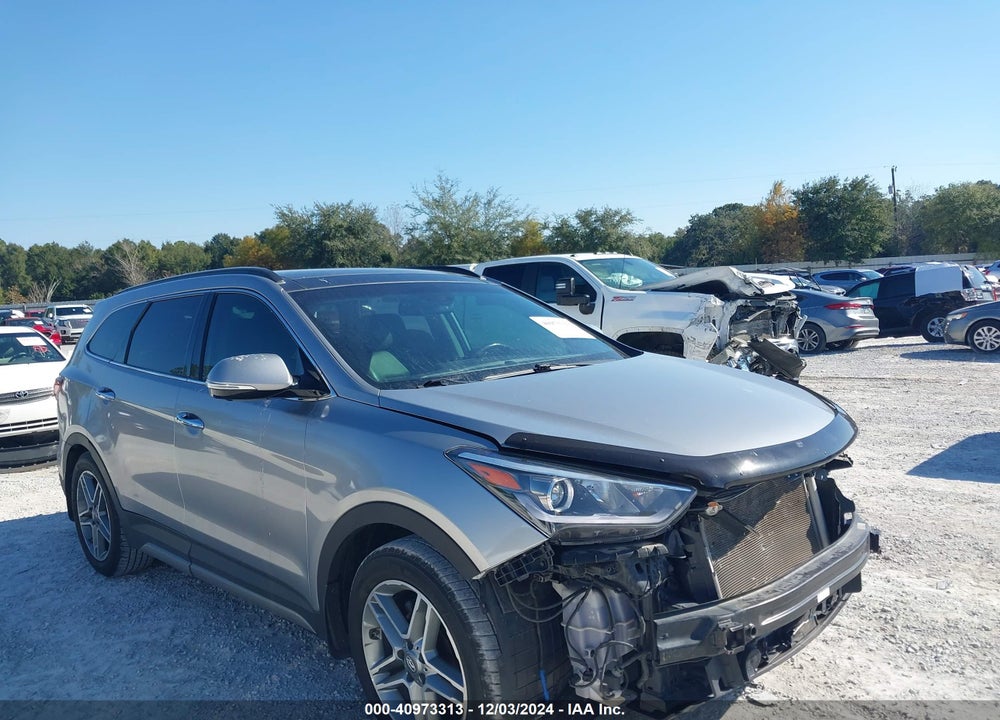 2017 HYUNDAI SANTA FE LIMITED ULTIMATE VIN: KM8SR4HF0HU216025