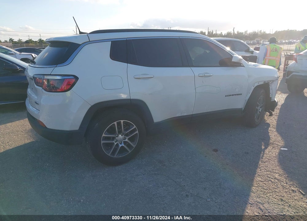 2019 JEEP COMPASS SUN AND WHEEL FWD VIN: 3C4NJCBB9KT654858