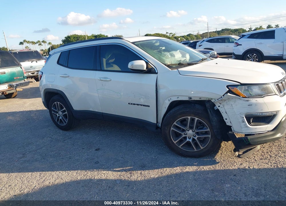 2019 JEEP COMPASS SUN AND WHEEL FWD VIN: 3C4NJCBB9KT654858