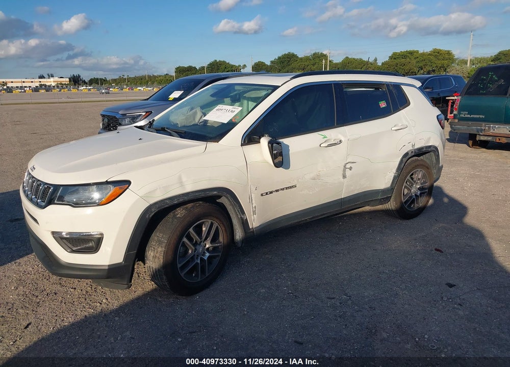 2019 JEEP COMPASS SUN AND WHEEL FWD VIN: 3C4NJCBB9KT654858