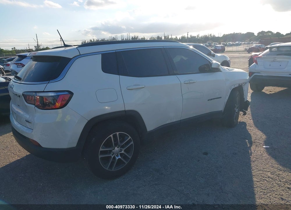 2019 JEEP COMPASS SUN AND WHEEL FWD VIN: 3C4NJCBB9KT654858