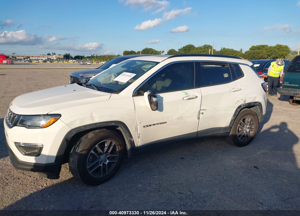 2019 JEEP COMPASS SUN AND WHEEL FWD VIN: 3C4NJCBB9KT654858