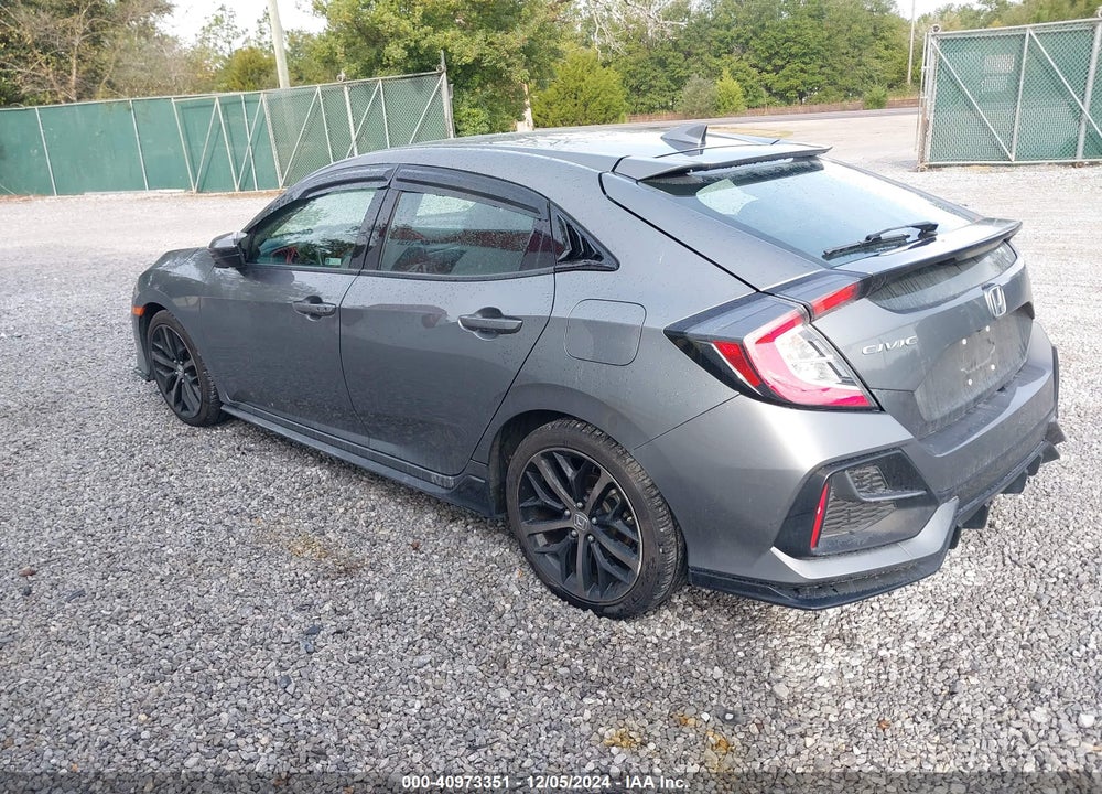 2021 HONDA CIVIC SPORT VIN: SHHFK7H47MU226532