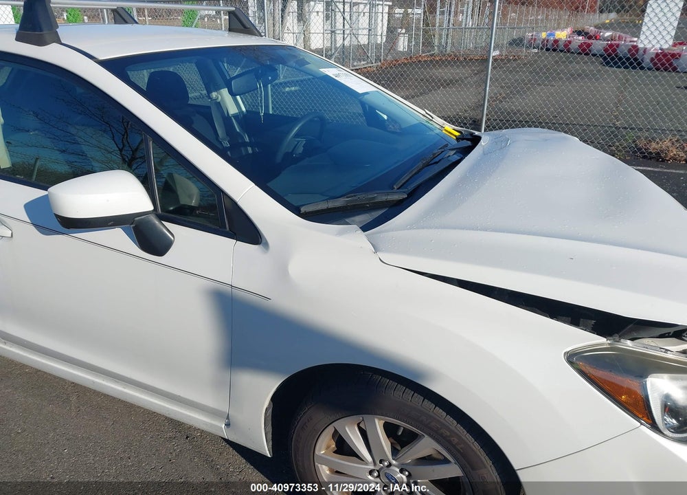 2016 SUBARU IMPREZA 2.0I PREMIUM VIN: JF1GPAB65G8323396