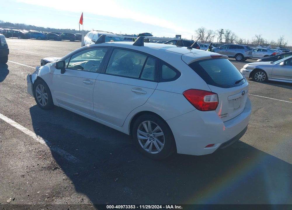 2016 SUBARU IMPREZA 2.0I PREMIUM VIN: JF1GPAB65G8323396