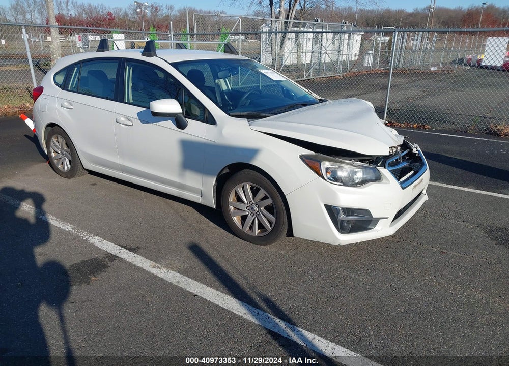 2016 SUBARU IMPREZA 2.0I PREMIUM VIN: JF1GPAB65G8323396