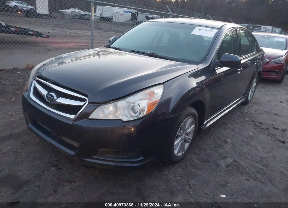 2012 SUBARU LEGACY 2.5I PREMIUM VIN: 4S3BMAC62C1014810