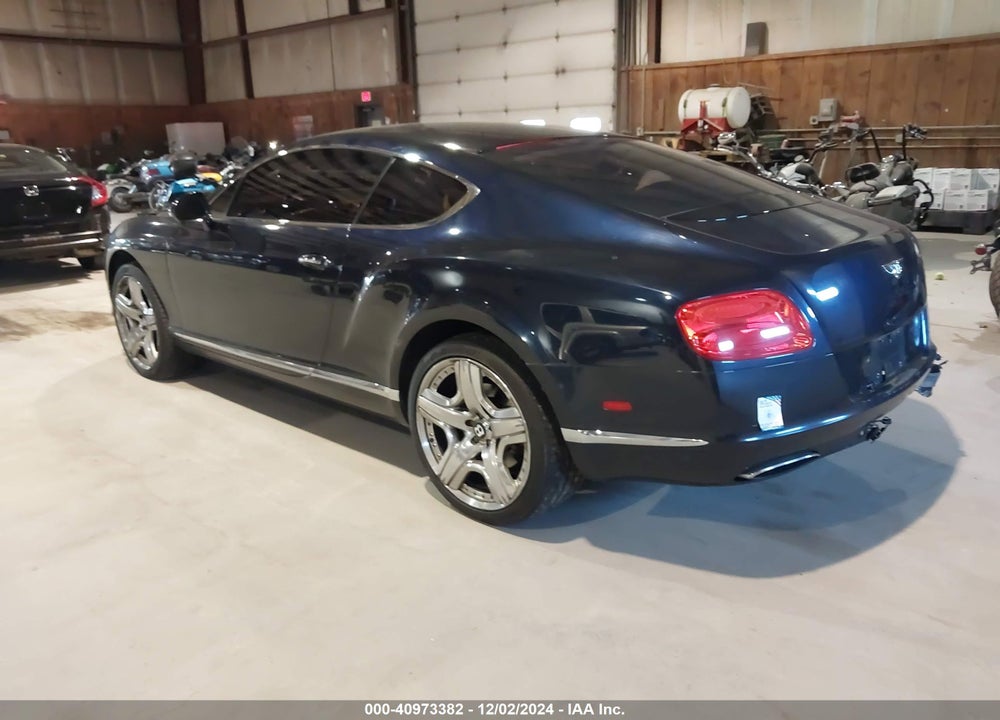 2012 BENTLEY CONTINENTAL GT VIN: SCBFR7ZA1CC074487