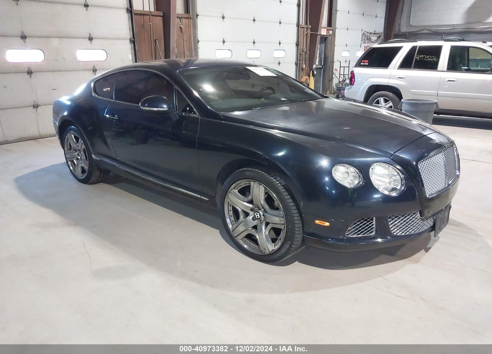 2012 BENTLEY CONTINENTAL GT VIN: SCBFR7ZA1CC074487