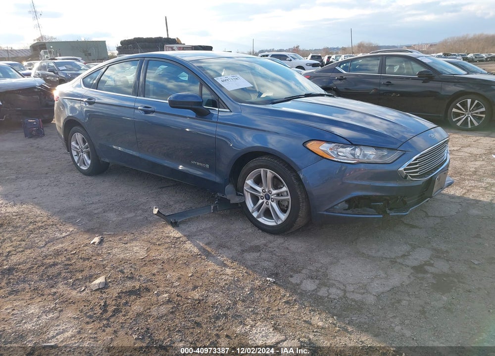 2018 FORD FUSION HYBRID SE VIN: 3FA6P0LUXJR169602