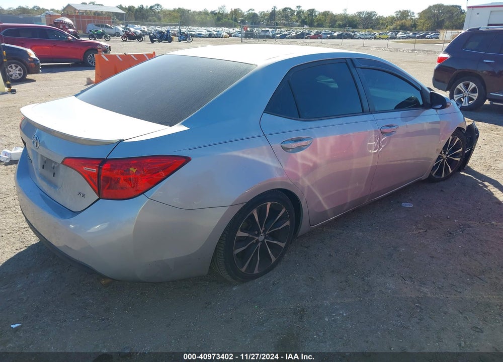 2018 TOYOTA COROLLA VIN: 2T1BURHE0JC058697