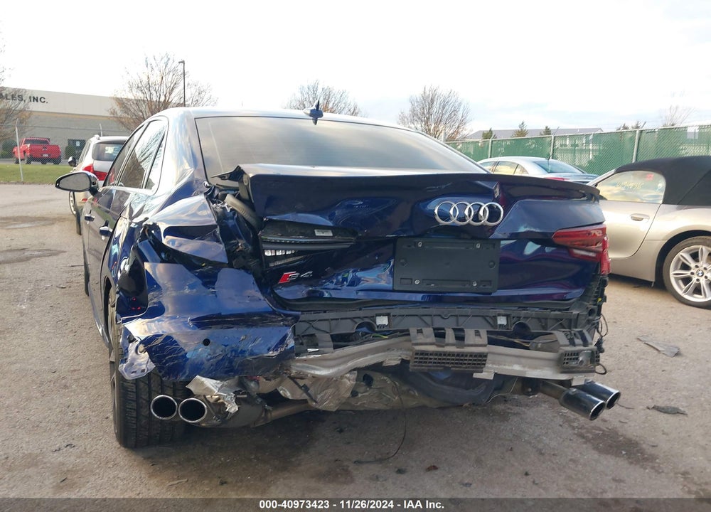 2018 AUDI S4 3.0T PREMIUM PLUS VIN: WAUB4AF44JA116162