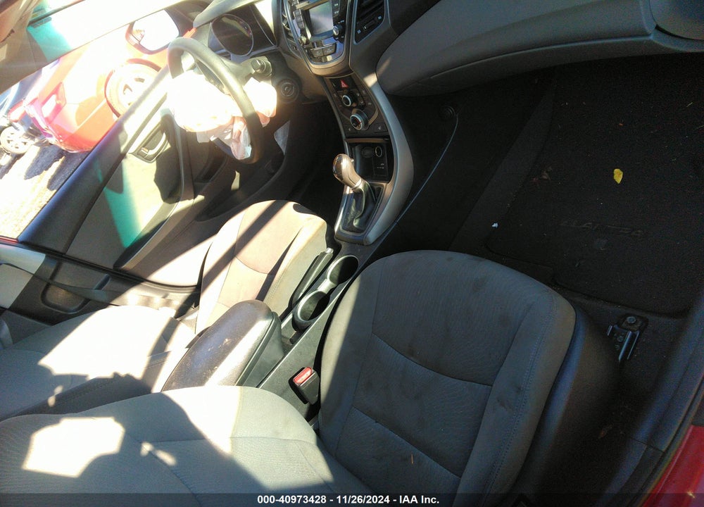 2014 HYUNDAI ELANTRA SE VIN: 5NPDH4AE7EH504986