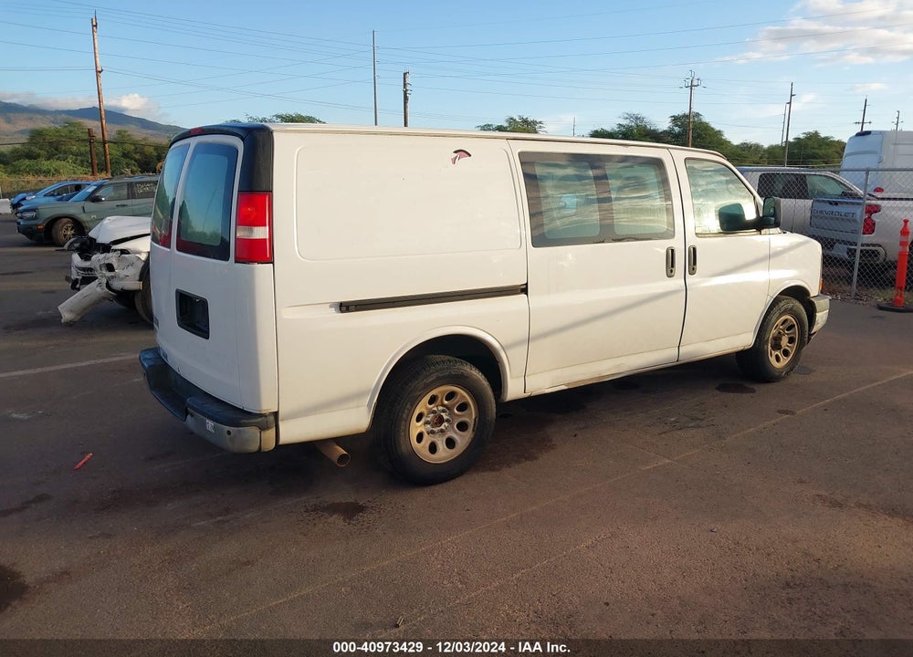 2009 CHEVROLET EXPRESS 1500 WORK VAN VIN: 1GCFG15X291113179