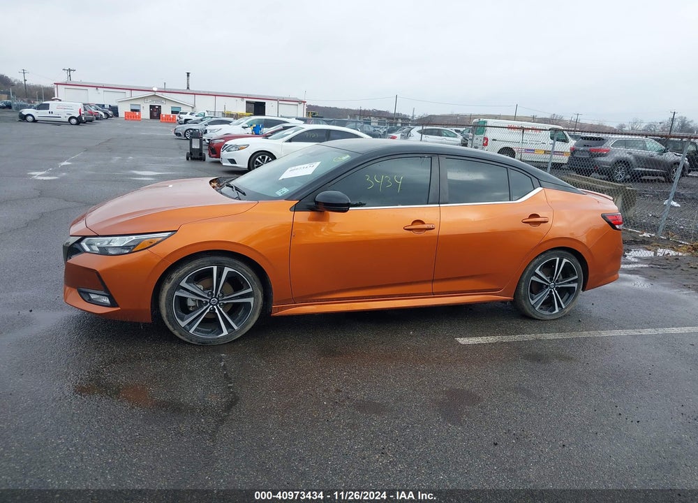 2020 NISSAN SENTRA SR XTRONIC CVT VIN: 3N1AB8DV8LY262249