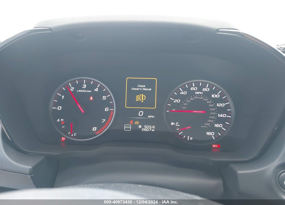 2024 SUBARU WRX VIN: JF1VBAB68R9800244
